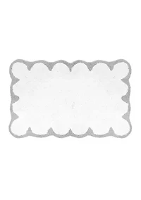 Scallop Bath Rug
