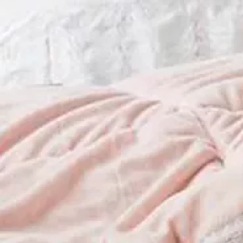 Gia Back Print Long Fur Comforter Mini Set