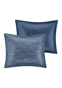 Walter 7 Piece Printed Seersucker Comforter Set