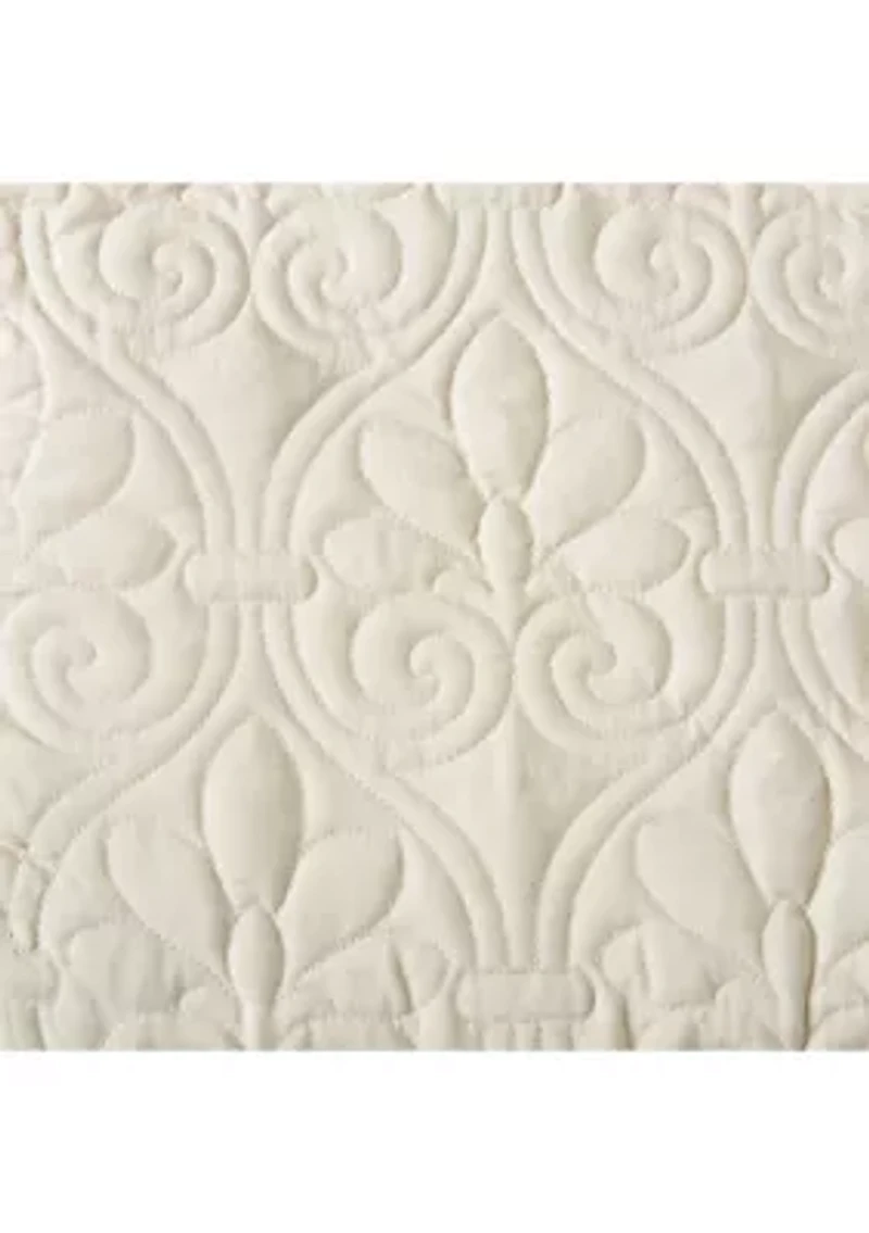 Quebec 3 Piece Fitted Bedspread Set