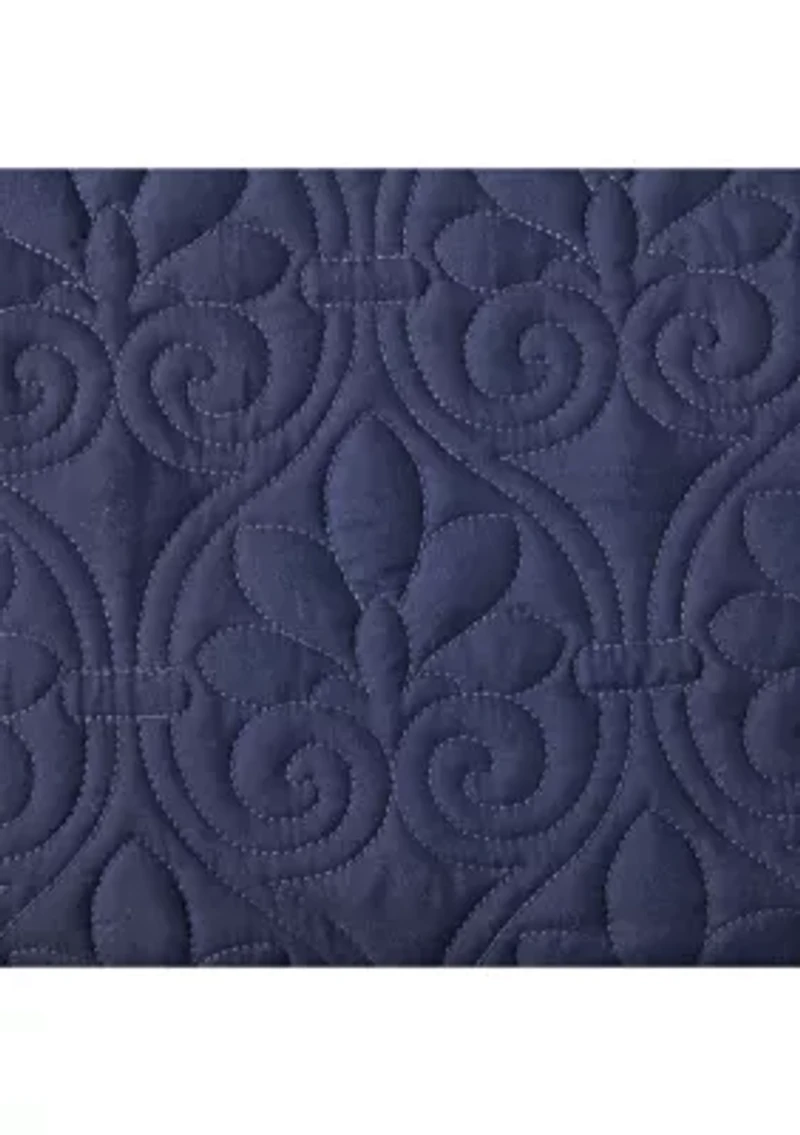 Quebec 3 Piece Fitted Bedspread Set