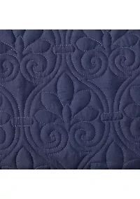 Quebec 3 Piece Fitted Bedspread Set