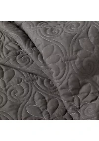 Quebec 3 Piece Fitted Bedspread Set