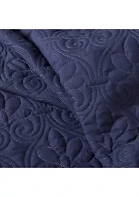 Quebec 3 Piece Fitted Bedspread Set