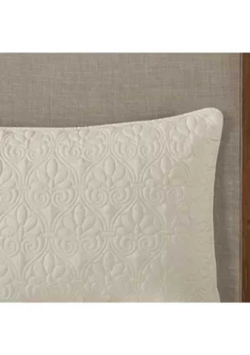 Quebec 3 Piece Fitted Bedspread Set