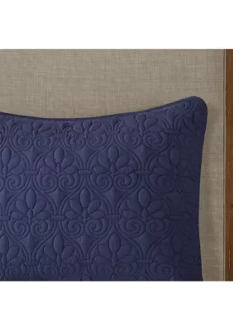 Quebec 3 Piece Fitted Bedspread Set