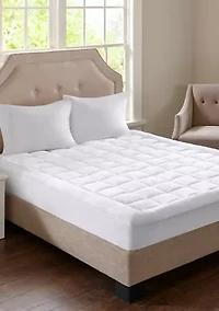 Cloud Soft Overfilled Plush Waterproof Mattress Pad