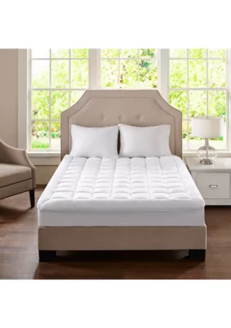 Cloud Soft Overfilled Plush Waterproof Mattress Pad