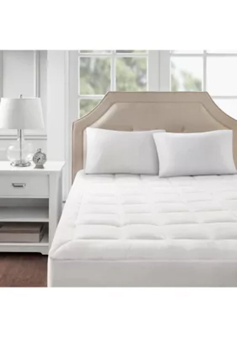 Cloud Soft Overfilled Plush Waterproof Mattress Pad
