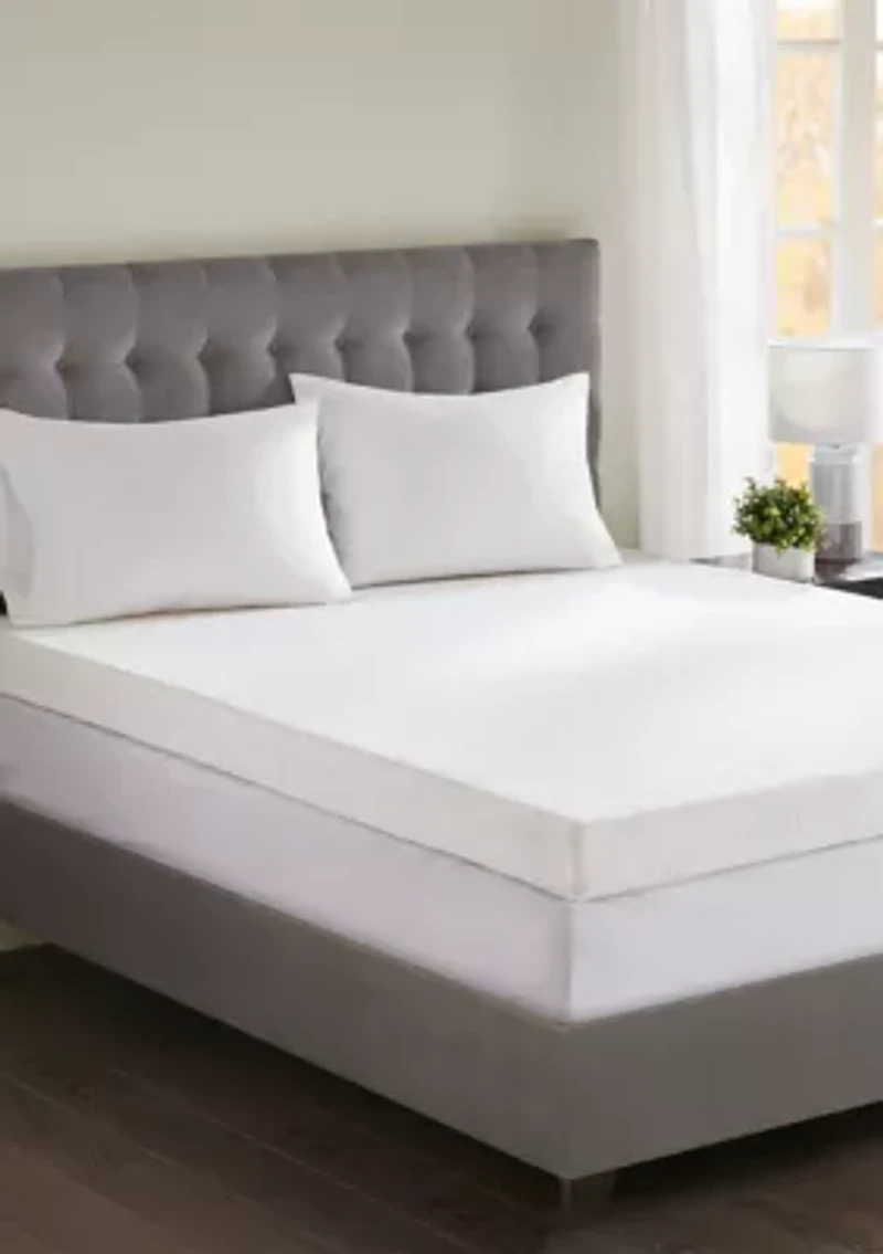 4" Gel Memory Foam with 3M Cover Mattress Topper