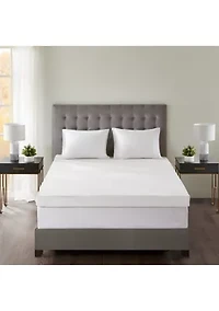 4" Gel Memory Foam with 3M Cover Mattress Topper