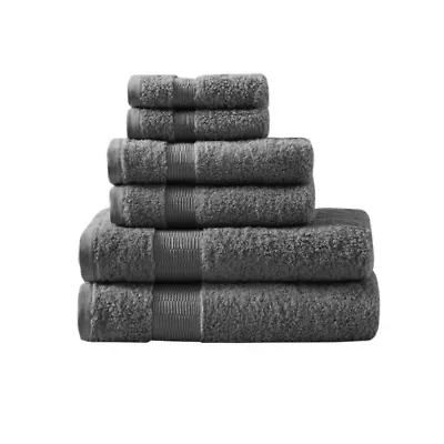 Luce 100% Egyptian Cotton 6 Piece Towel Set