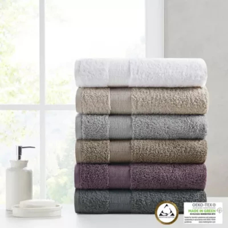 Luce 100% Egyptian Cotton 6 Piece Towel Set