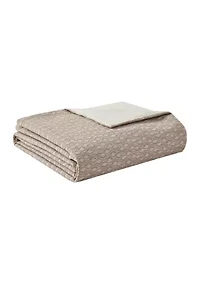 Grace Geometric Oversized Jacquard Comforter Set