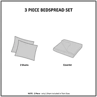 Harper Velvet 3 Piece Quilt Set