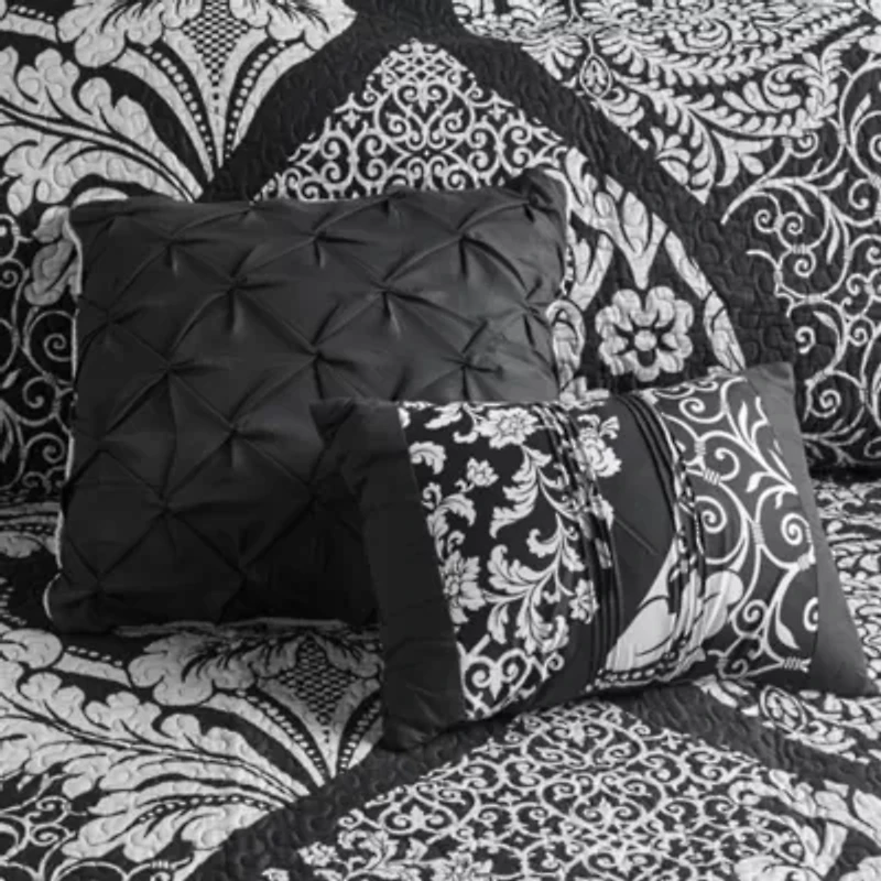 Vienna 6 Piece Reversible Quilt Set