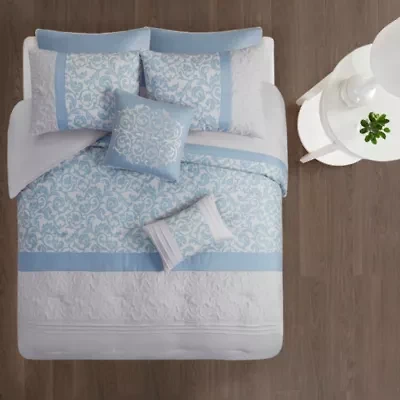 Ramsey Embroidered 8 Piece Comforter Set