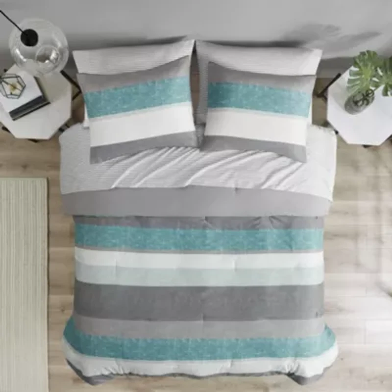 Jaxon Comforter Set with Bed Sheets