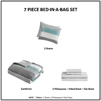 Jaxon Comforter Set with Bed Sheets