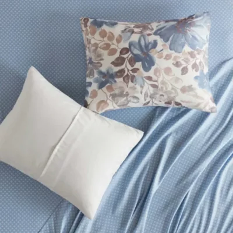 Luna Floral Comforter Set with Bed Sheets