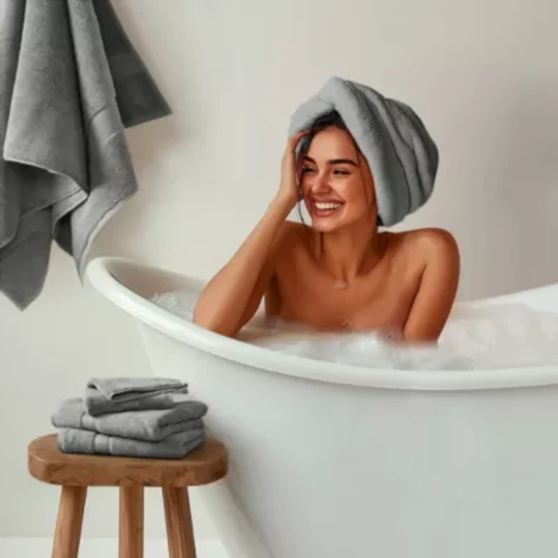 800GSM Ultra-Soft 100% Cotton Absorbent Towel Set