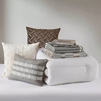Prescott Jacquard Oversized Duvet Style Comforter Set