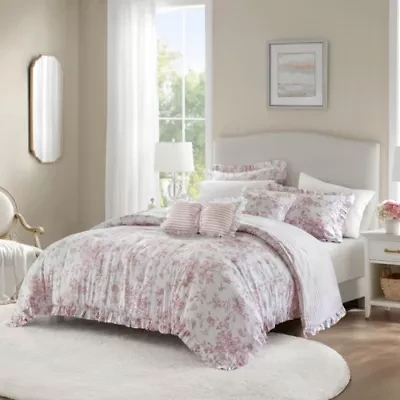 Adele Comforter Set with Decorative Pillows