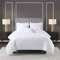 500 Thread Count Luxury Collection 100% Cotton Sateen Embroidered Duvet Cover Set