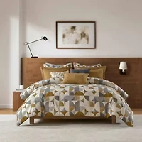 Cirque Jacquard Oversized Duvet Style Comforter Set