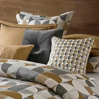 Cirque Jacquard Oversized Duvet Style Comforter Set