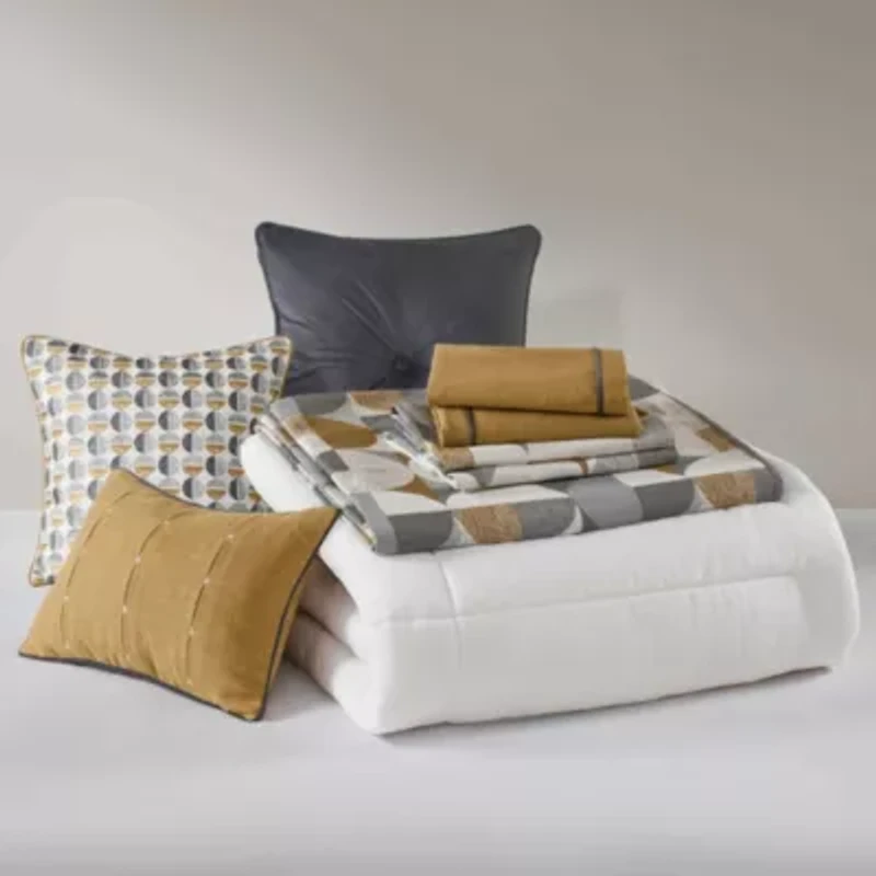 Cirque Jacquard Oversized Duvet Style Comforter Set
