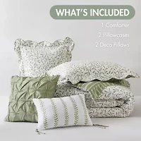 Darcy 5 Piece Print Comforter Set