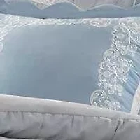 Perryn 7 Piece Jacquard Comforter Set