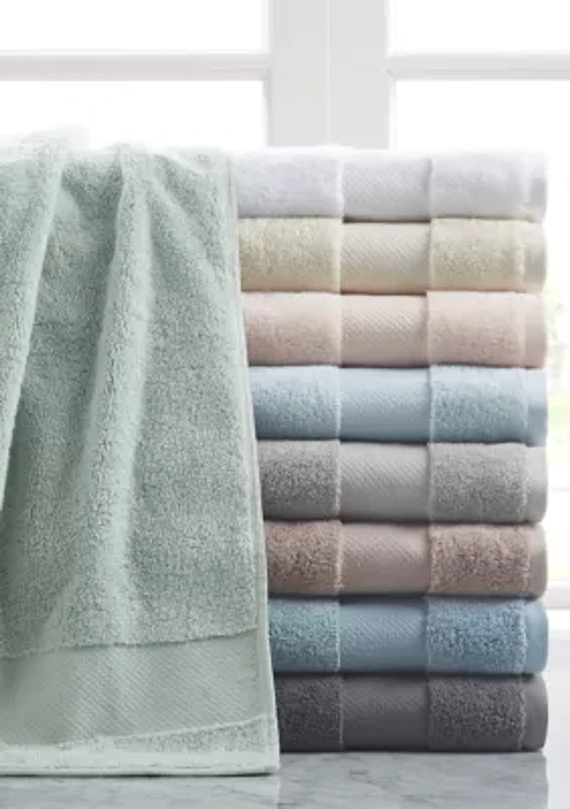 Turkish Cotton 6 Piece Bath Towel Set