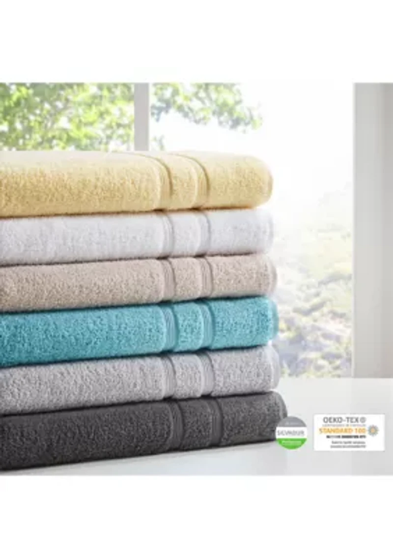 Aegean 100% Turkish Cotton 6 Piece Towel Set