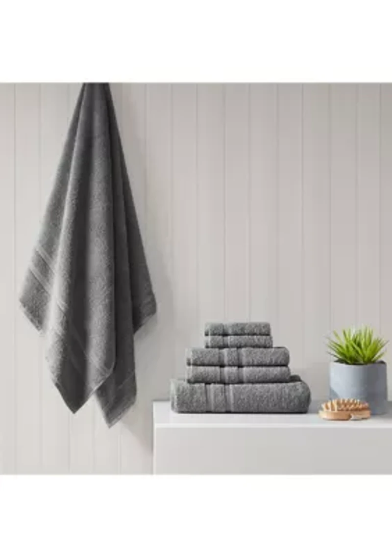 Aegean 100% Turkish Cotton 6 Piece Towel Set
