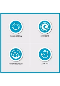 Aegean 100% Turkish Cotton 6 Piece Towel Set