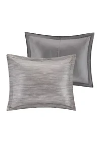 Walter 7 Piece Printed Seersucker Comforter Set