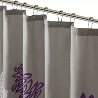 Maible Printed Floral Shower Curtain