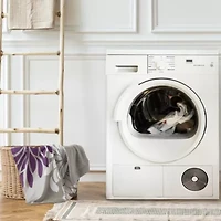 Maible Printed Floral Shower Curtain