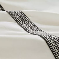 Jarvis Embroidery Oversized Duvet Style Comforter Set