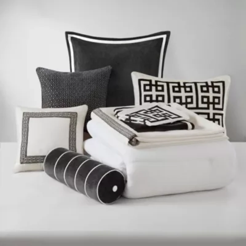 Jarvis Embroidery Oversized Duvet Style Comforter Set