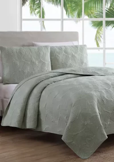 Leaf Stitch Quilt Set