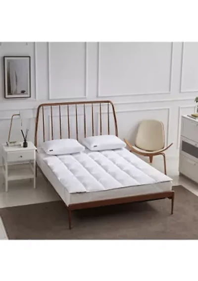 Tencel®/Cotton Blend 90/10 Feather/Down Fiber Mattress Topper