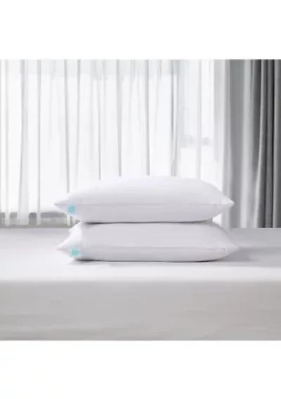 Tencel®/Cotton Blend Tencel®-Around 95/5 Feather/Down Pillow (2 Pack) - Medium Firm