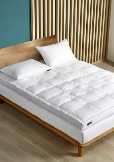 2-Inch Feather And Down Fiber Top Featherbed
