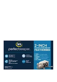 2-Inch Feather And Down Fiber Top Featherbed