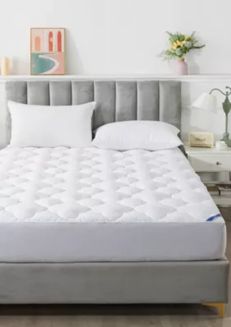 European White Down Mattress Pad