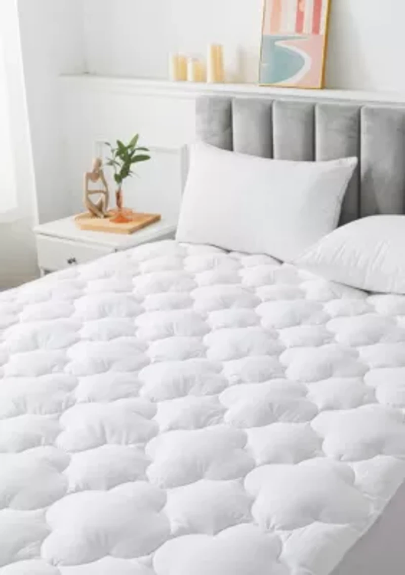 European White Down Mattress Pad