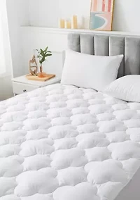 European White Down Mattress Pad